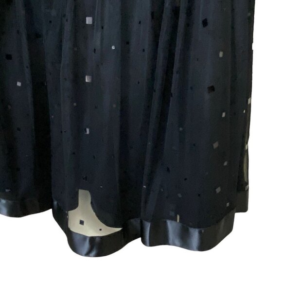 MORGAN & CO. Black Strapless Dress Size 5/6 Party Prom Mini Dress - Picture 8 of 11